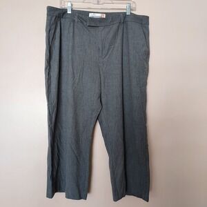 Old Navy Essential Stretch Grey Dress Cropped Pants Womens 18 Just Below Waist‎